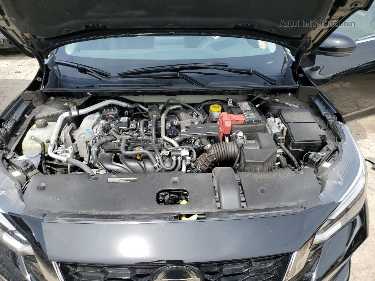 2023 Nissan Sentra Sr Black vin: 3N1AB8DV4PY268667
