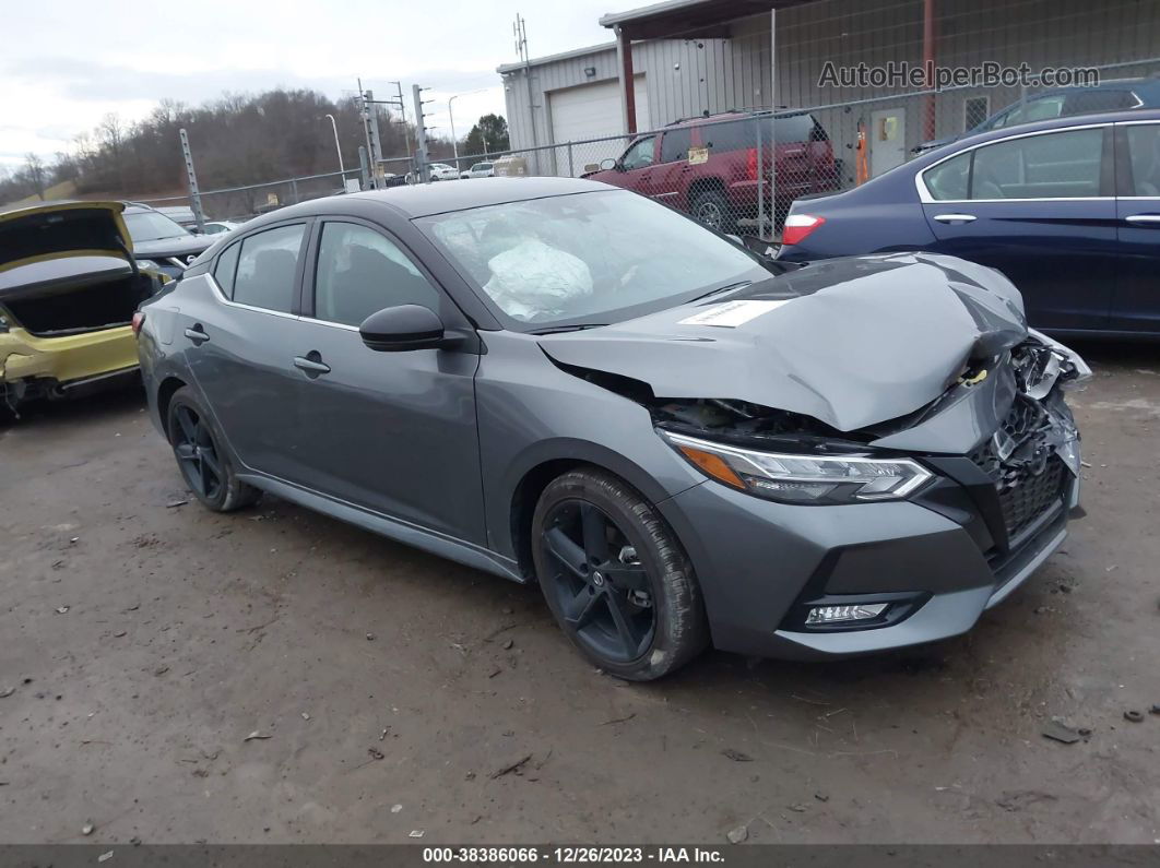 2023 Nissan Sentra Sr Xtronic Cvt Gray vin: 3N1AB8DV4PY322663