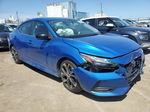 2020 Nissan Sentra Sr Blue vin: 3N1AB8DV5LY207497