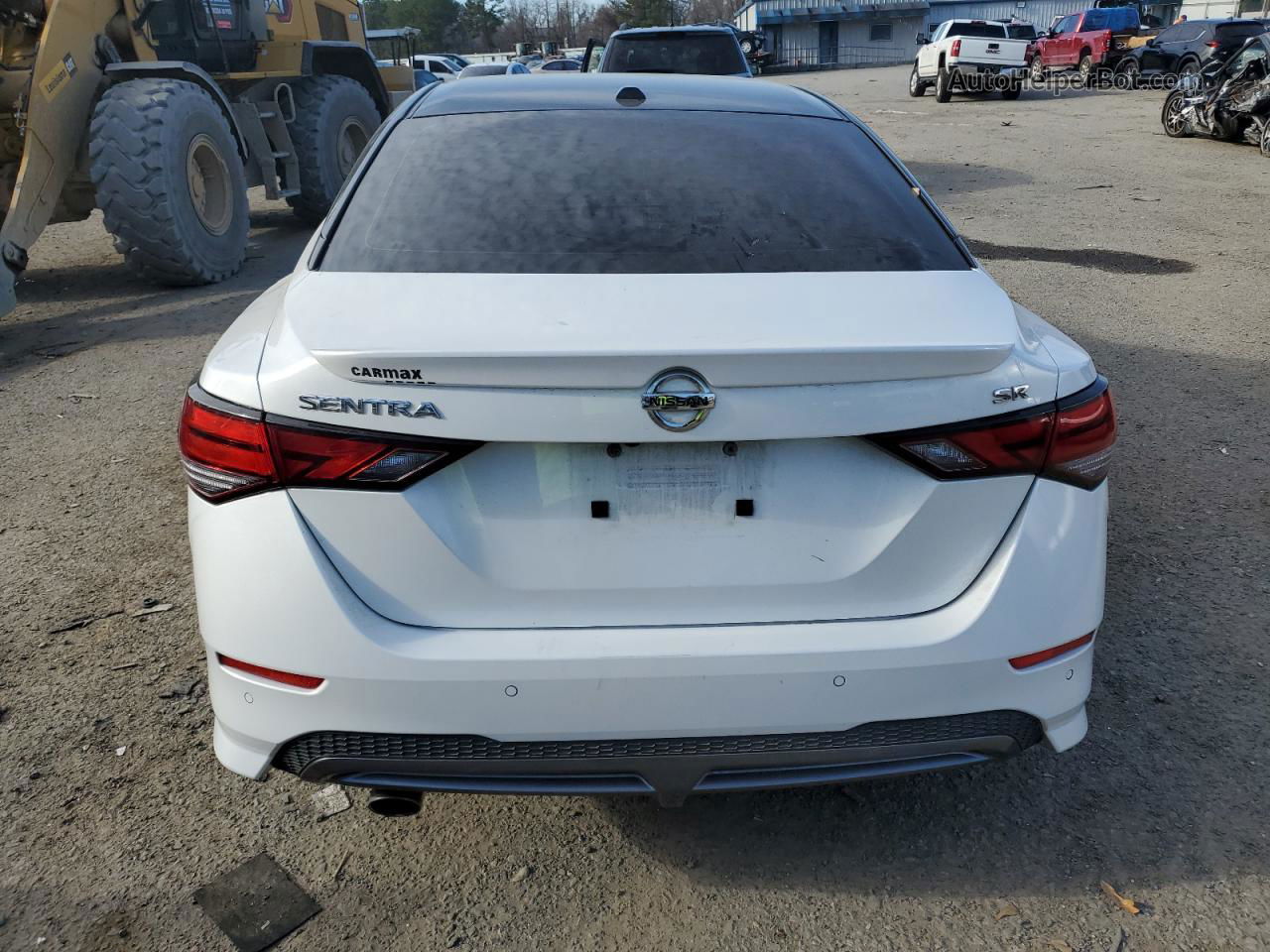 2020 Nissan Sentra Sr White vin: 3N1AB8DV5LY238569