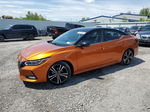 2020 Nissan Sentra Sr Orange vin: 3N1AB8DV5LY287545