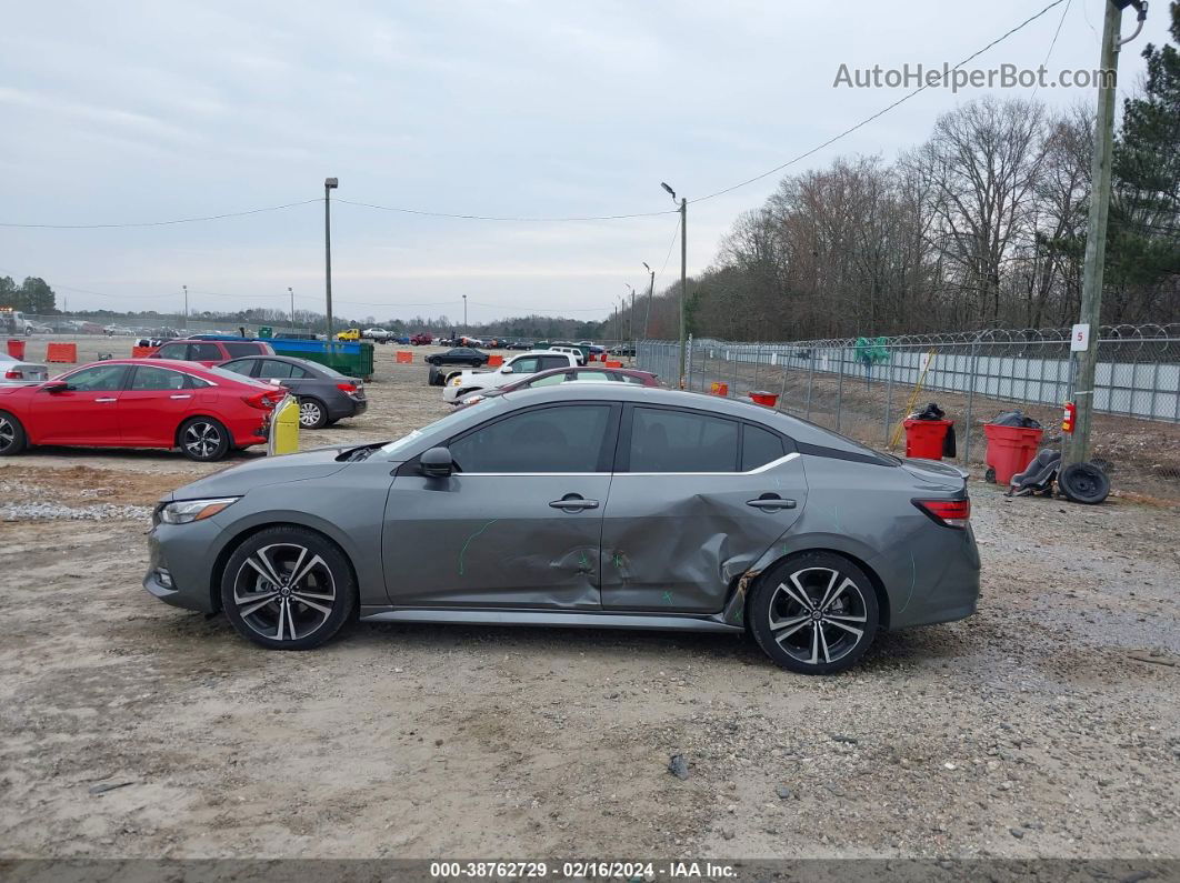 2020 Nissan Sentra Sr Xtronic Cvt Gray vin: 3N1AB8DV5LY288985