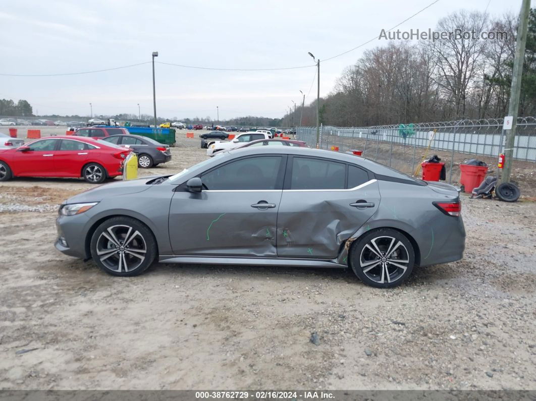 2020 Nissan Sentra Sr Xtronic Cvt Gray vin: 3N1AB8DV5LY288985