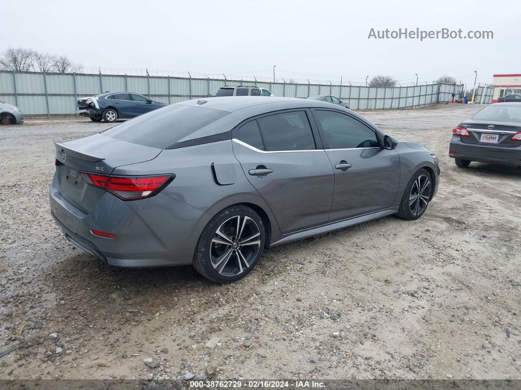 2020 Nissan Sentra Sr Xtronic Cvt Gray vin: 3N1AB8DV5LY288985