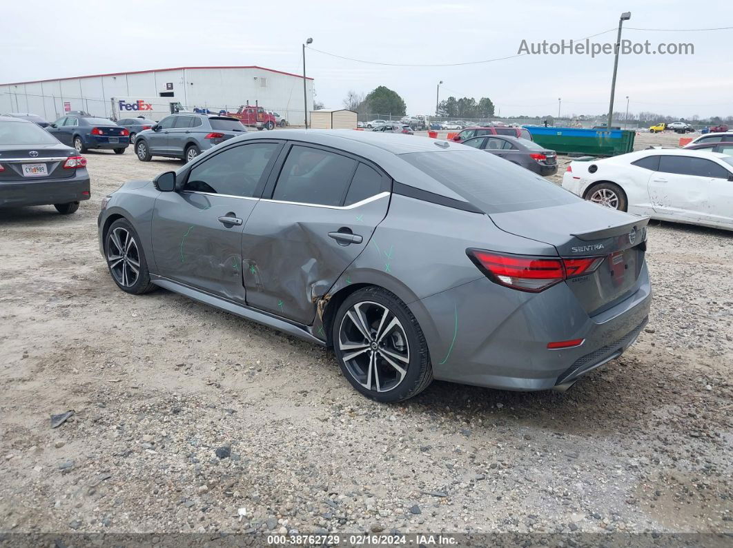 2020 Nissan Sentra Sr Xtronic Cvt Gray vin: 3N1AB8DV5LY288985