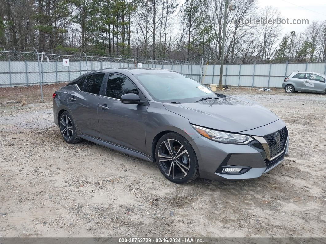 2020 Nissan Sentra Sr Xtronic Cvt Gray vin: 3N1AB8DV5LY288985