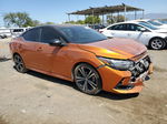 2021 Nissan Sentra Sr Orange vin: 3N1AB8DV5MY230487