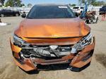 2021 Nissan Sentra Sr Orange vin: 3N1AB8DV5MY230487