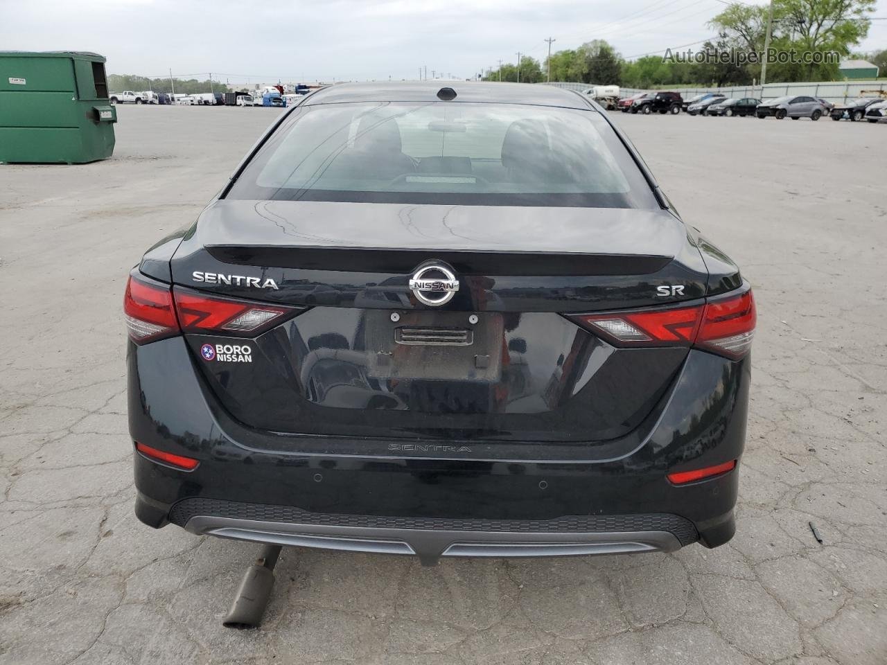 2021 Nissan Sentra Sr Black vin: 3N1AB8DV5MY331514