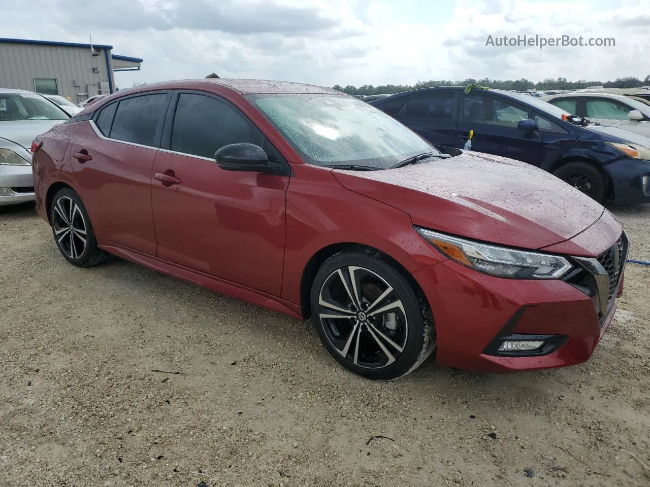 2023 Nissan Sentra Sr Red vin: 3N1AB8DV5PY242174