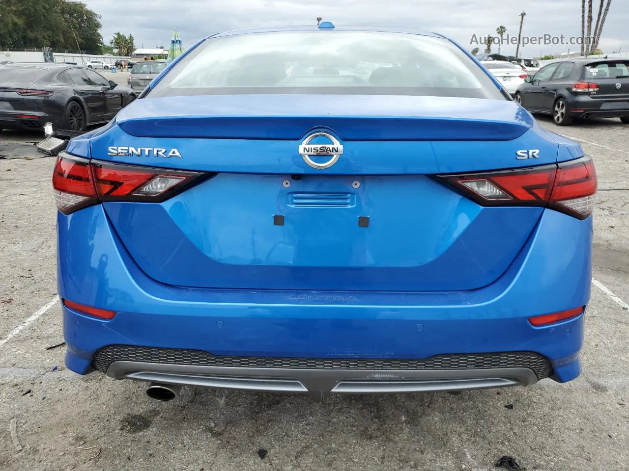 2023 Nissan Sentra Sr Blue vin: 3N1AB8DV5PY244247