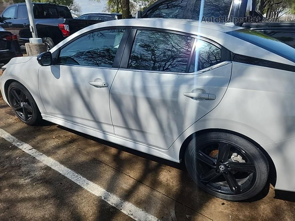 2023 Nissan Sentra Sr White vin: 3N1AB8DV5PY263400