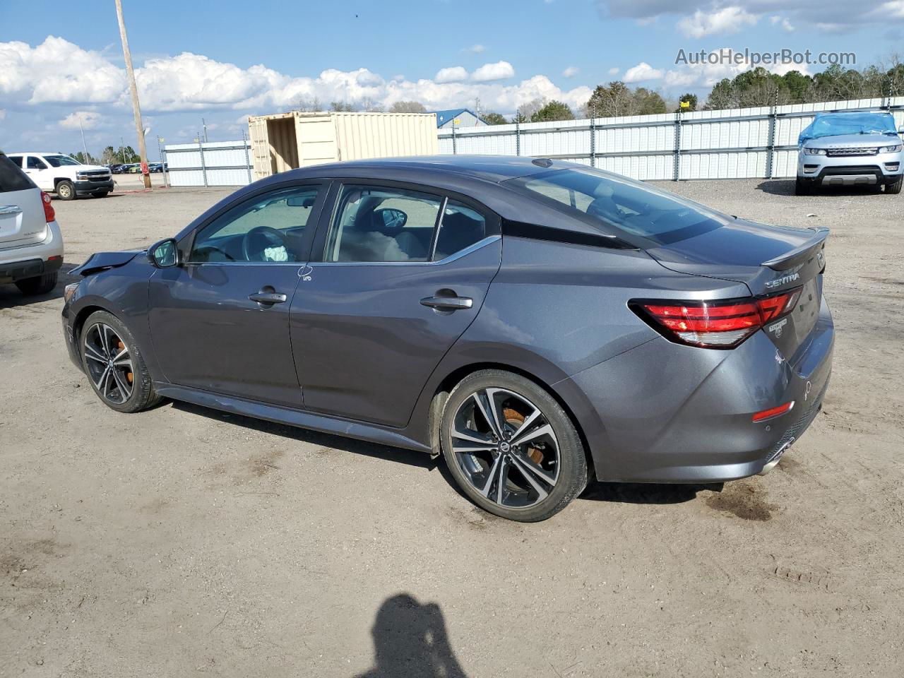 2021 Nissan Sentra Sr Gray vin: 3N1AB8DV6MY226674