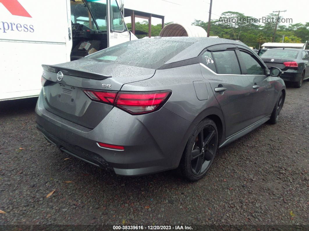 2021 Nissan Sentra Sr Xtronic Cvt Gray vin: 3N1AB8DV6MY235259