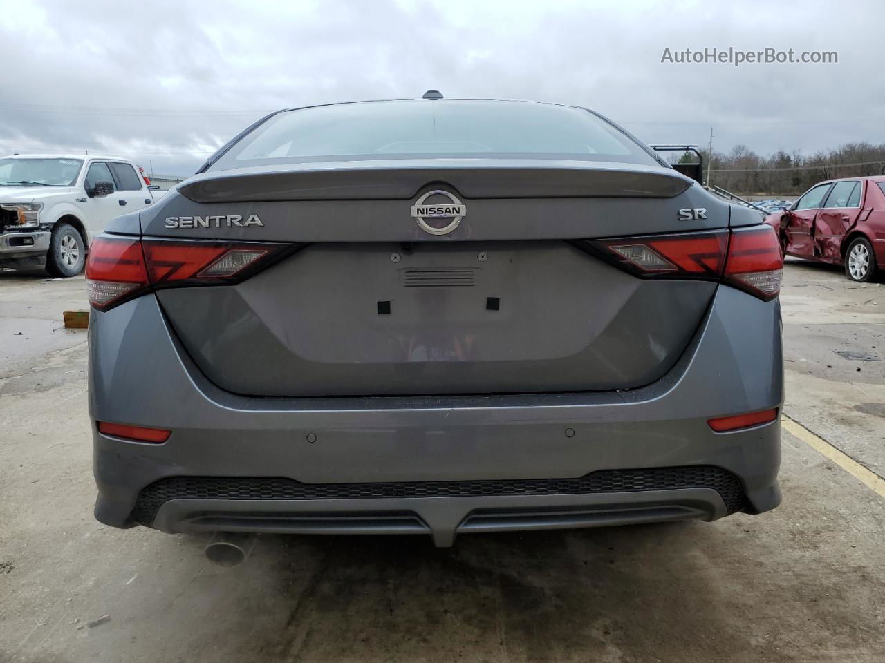 2023 Nissan Sentra Sr Gray vin: 3N1AB8DV6PY281730