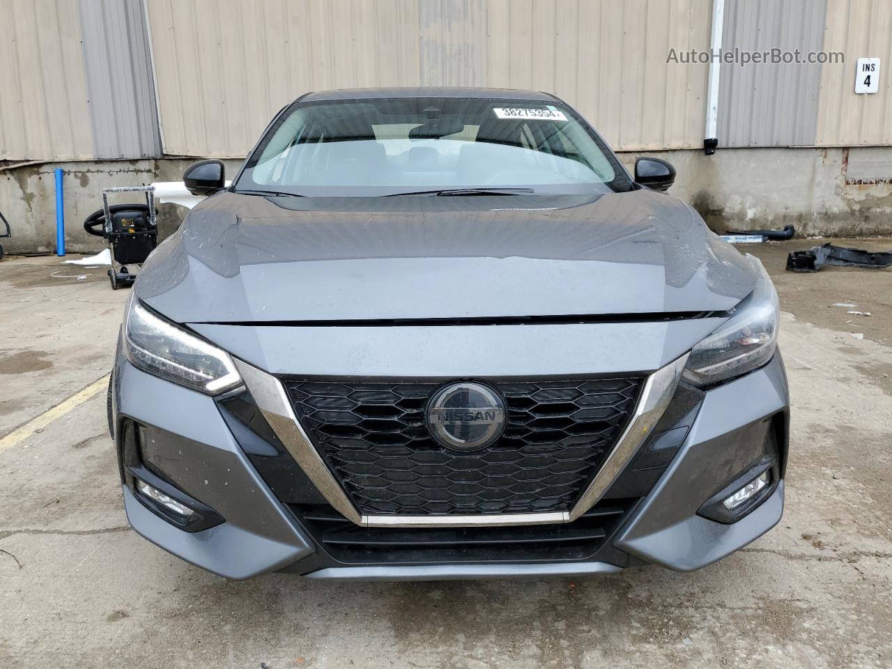 2023 Nissan Sentra Sr Gray vin: 3N1AB8DV6PY281730