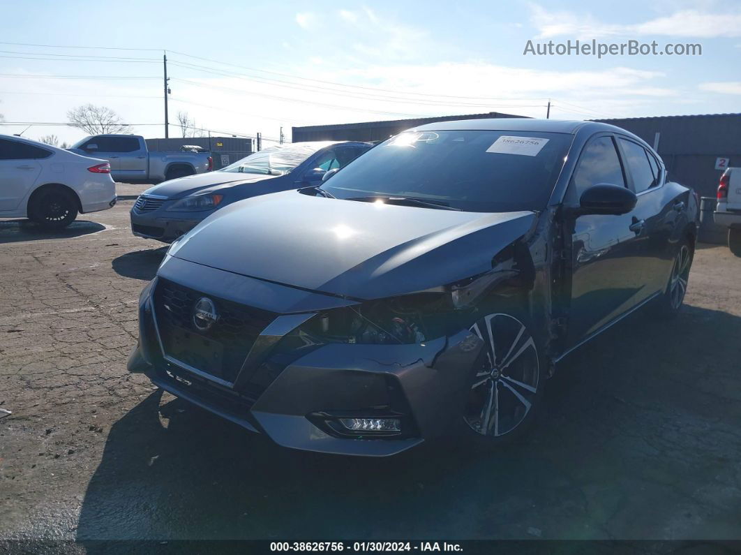 2023 Nissan Sentra Sr Xtronic Cvt Серый vin: 3N1AB8DV6PY324561