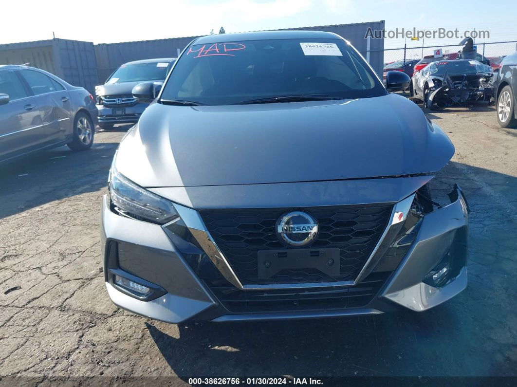 2023 Nissan Sentra Sr Xtronic Cvt Серый vin: 3N1AB8DV6PY324561