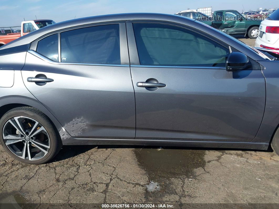 2023 Nissan Sentra Sr Xtronic Cvt Серый vin: 3N1AB8DV6PY324561