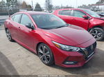 2020 Nissan Sentra Sr Xtronic Cvt Red vin: 3N1AB8DV7LY229128