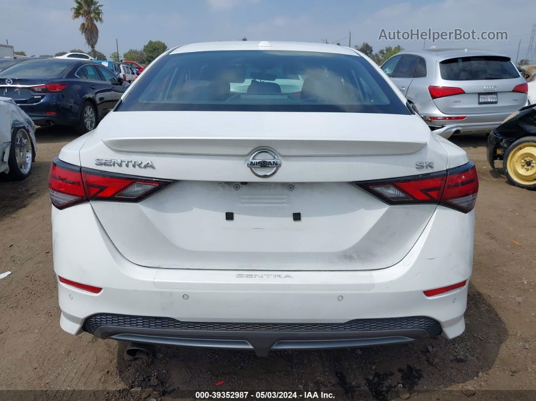 2020 Nissan Sentra Sr Xtronic Cvt White vin: 3N1AB8DV7LY309805