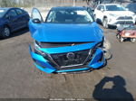 2021 Nissan Sentra Sr Xtronic Cvt Синий vin: 3N1AB8DV7MY201542