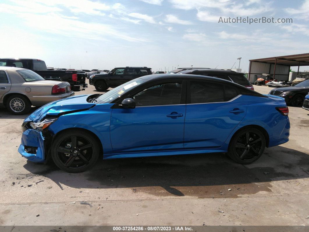 2023 Nissan Sentra Sr Xtronic Cvt Blue vin: 3N1AB8DV7PY224226