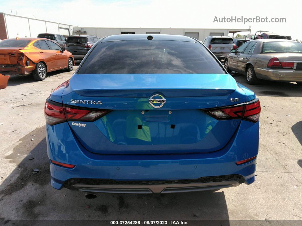 2023 Nissan Sentra Sr Xtronic Cvt Blue vin: 3N1AB8DV7PY224226