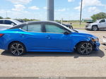 2023 Nissan Sentra Sr Blue vin: 3N1AB8DV7PY289559