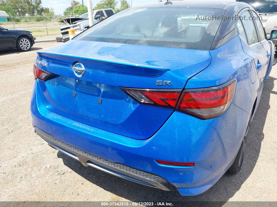 2023 Nissan Sentra Sr Blue vin: 3N1AB8DV7PY289559