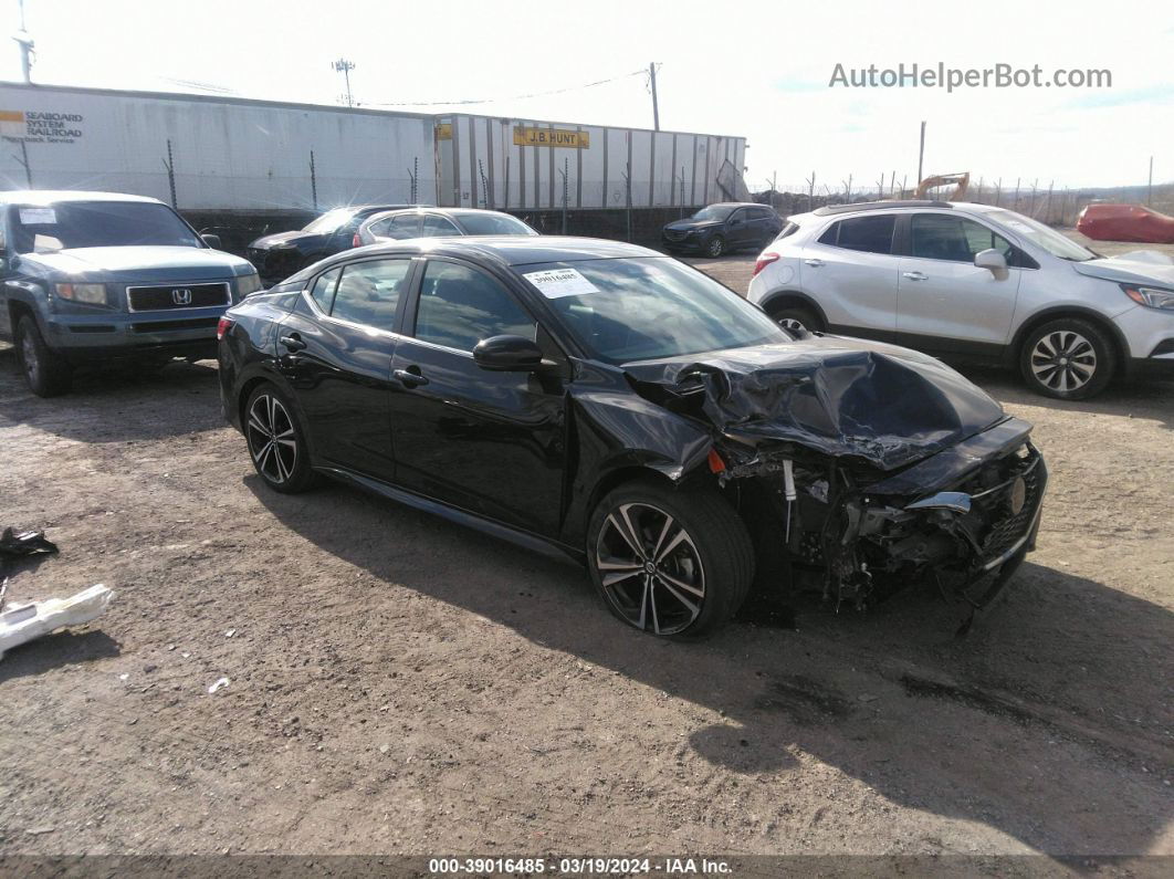 2020 Nissan Sentra Sr Xtronic Cvt Black vin: 3N1AB8DV8LY303611