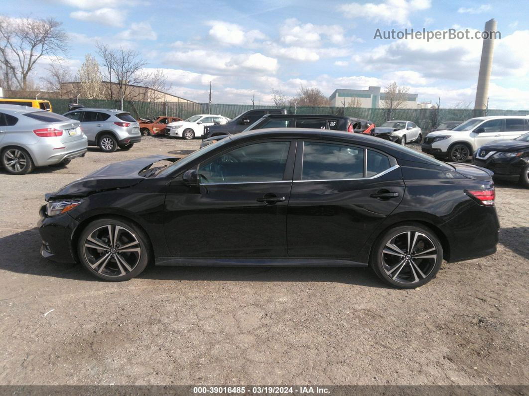 2020 Nissan Sentra Sr Xtronic Cvt Black vin: 3N1AB8DV8LY303611