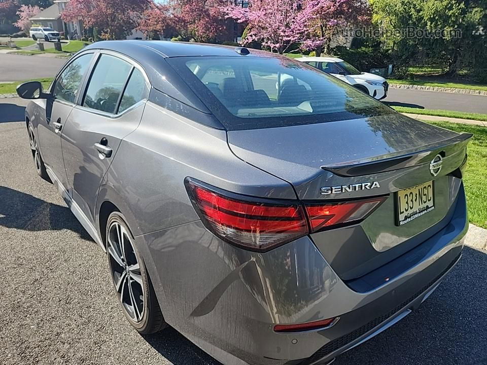 2021 Nissan Sentra Sr Gray vin: 3N1AB8DV8MY211528