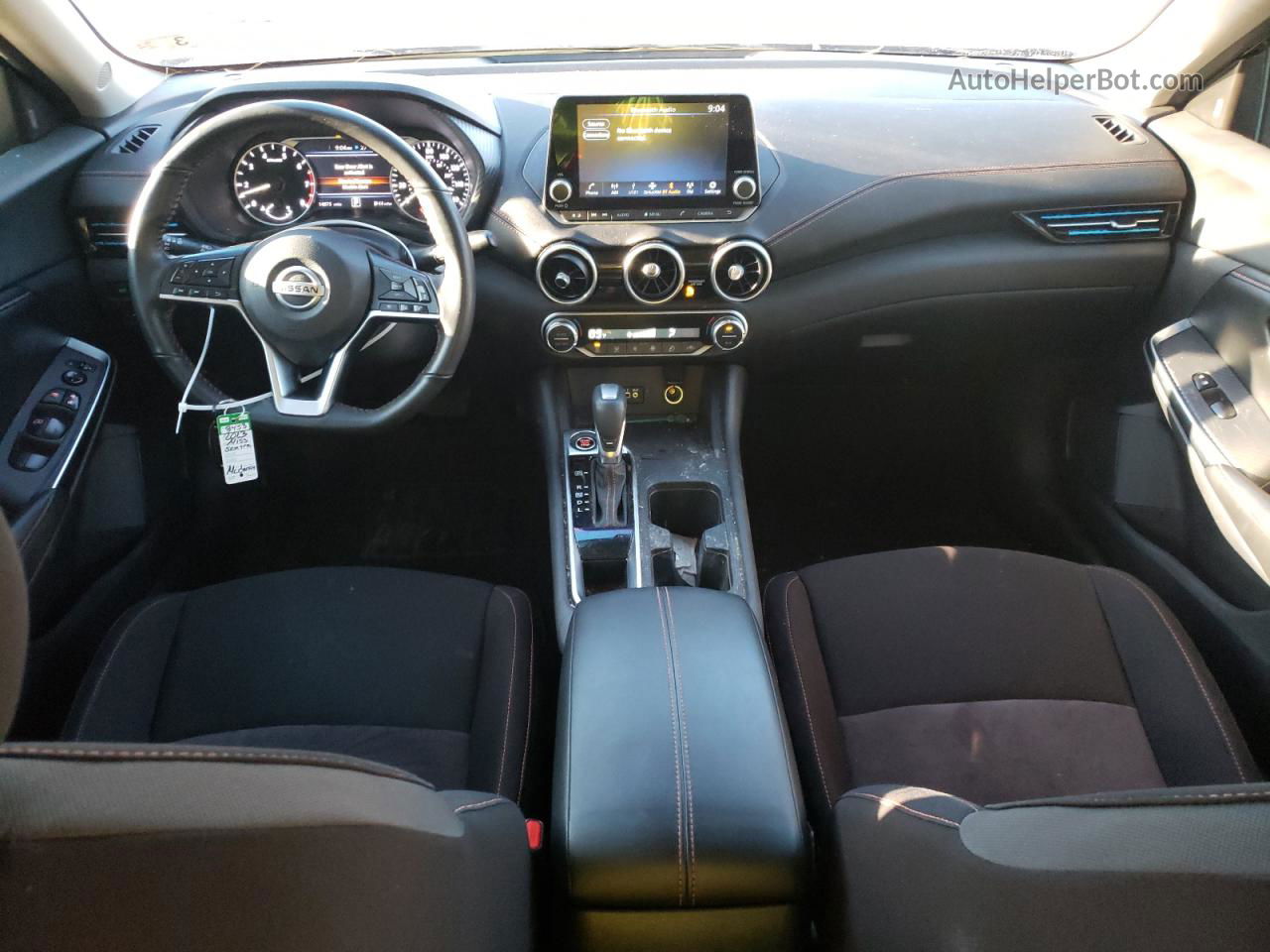 2023 Nissan Sentra Sr Черный vin: 3N1AB8DV8PY235171