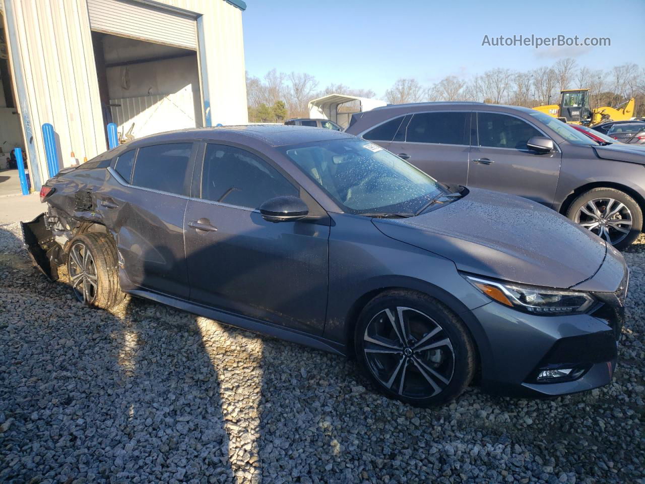 2023 Nissan Sentra Sr Gray vin: 3N1AB8DV8PY259597