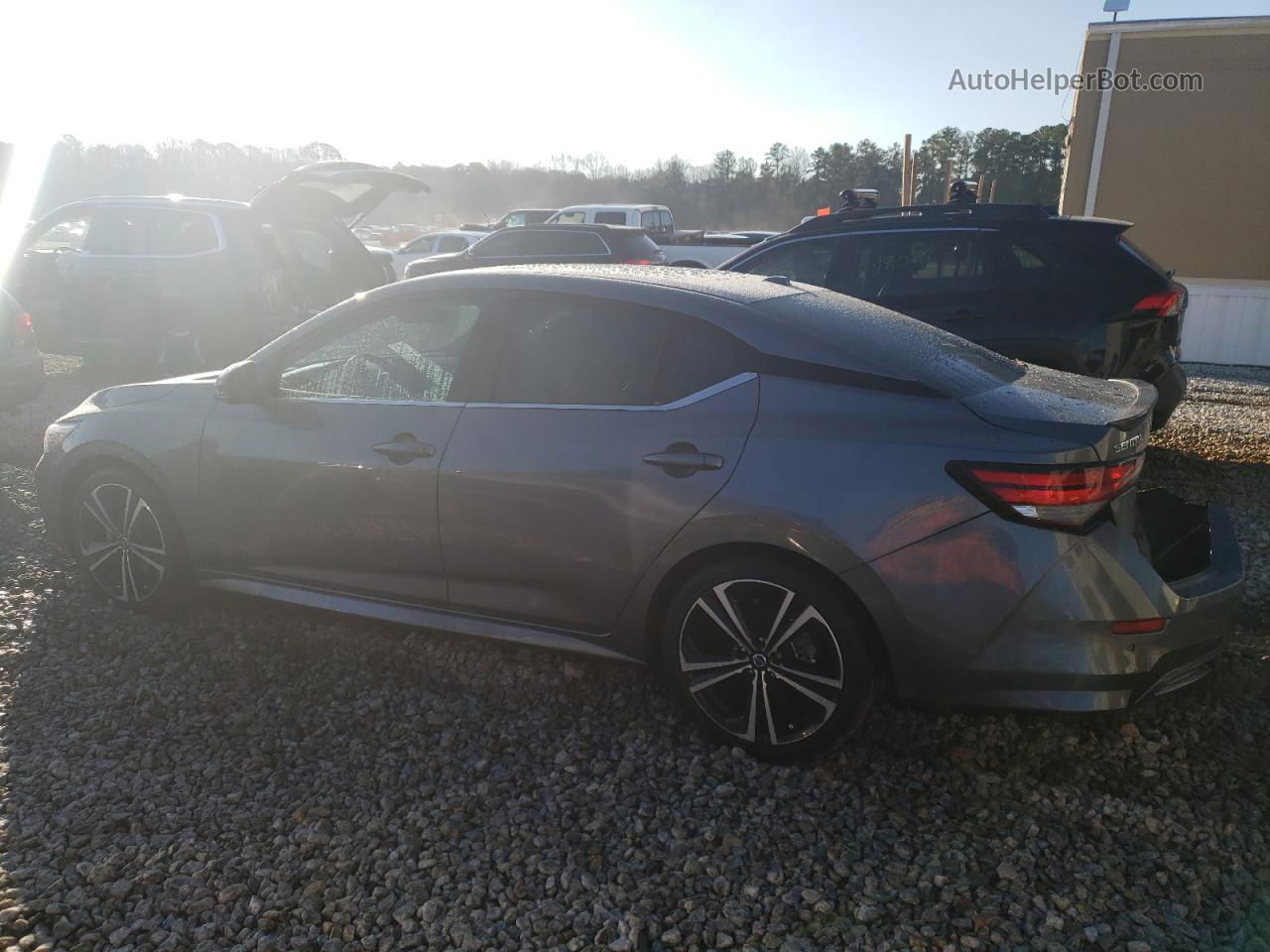 2023 Nissan Sentra Sr Gray vin: 3N1AB8DV8PY259597