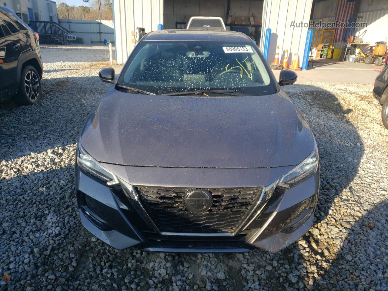 2023 Nissan Sentra Sr Gray vin: 3N1AB8DV8PY259597