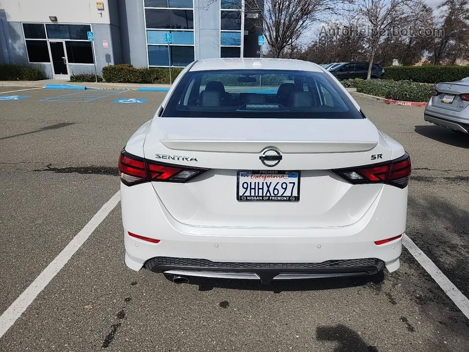 2023 Nissan Sentra Sr White vin: 3N1AB8DV8PY322603