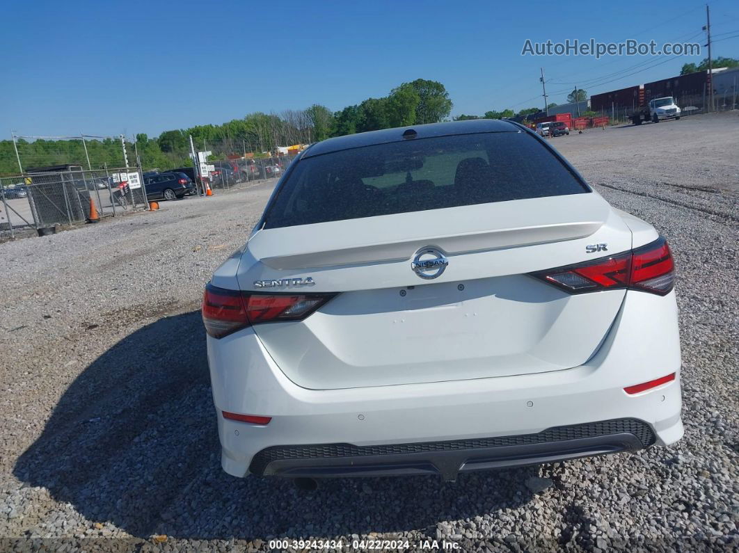 2020 Nissan Sentra Sr Xtronic Cvt White vin: 3N1AB8DV9LY286849