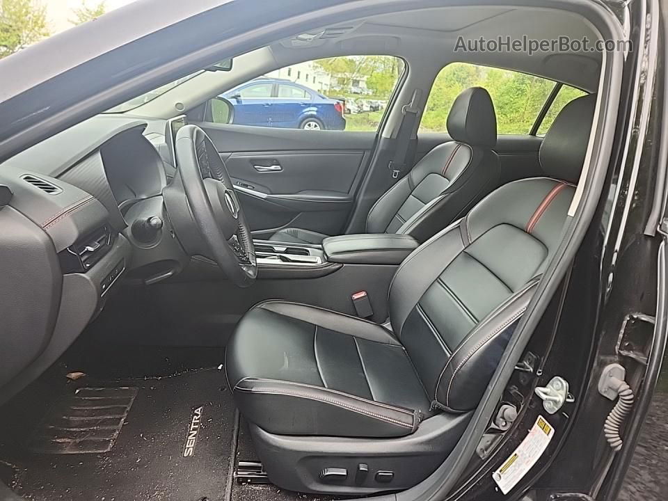 2021 Nissan Sentra Sr Черный vin: 3N1AB8DV9MY261998