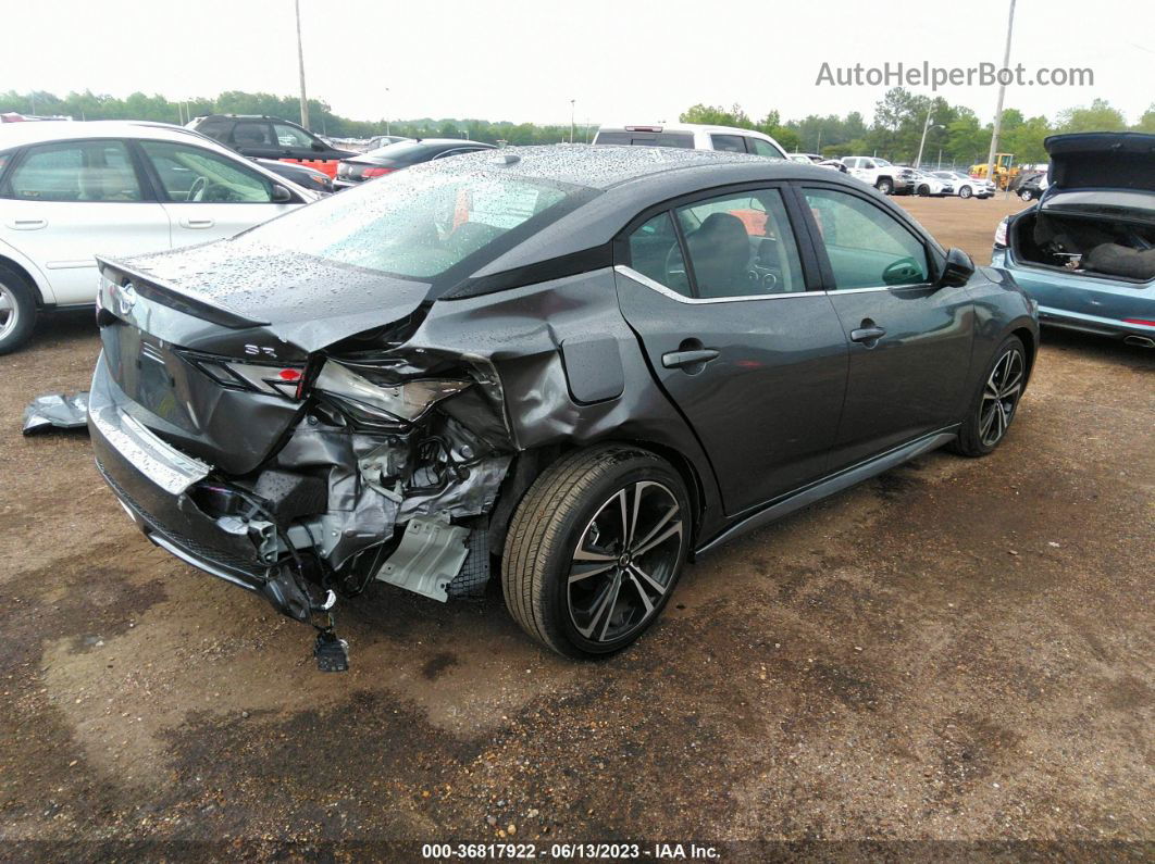 2023 Nissan Sentra Sr Gray vin: 3N1AB8DV9PY265912