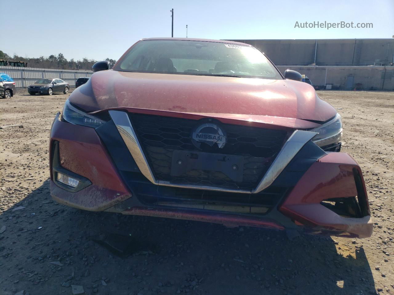 2021 Nissan Sentra Sr Red vin: 3N1AB8DVXMY261623