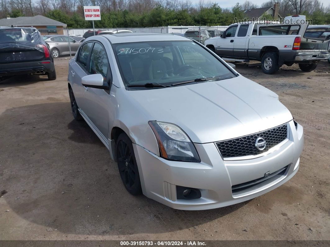 2012 Nissan Sentra Se-r Gray vin: 3N1BB6AP3CL644748