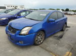 2012 Nissan Sentra Se-r Синий vin: 3N1BB6AP8CL742495