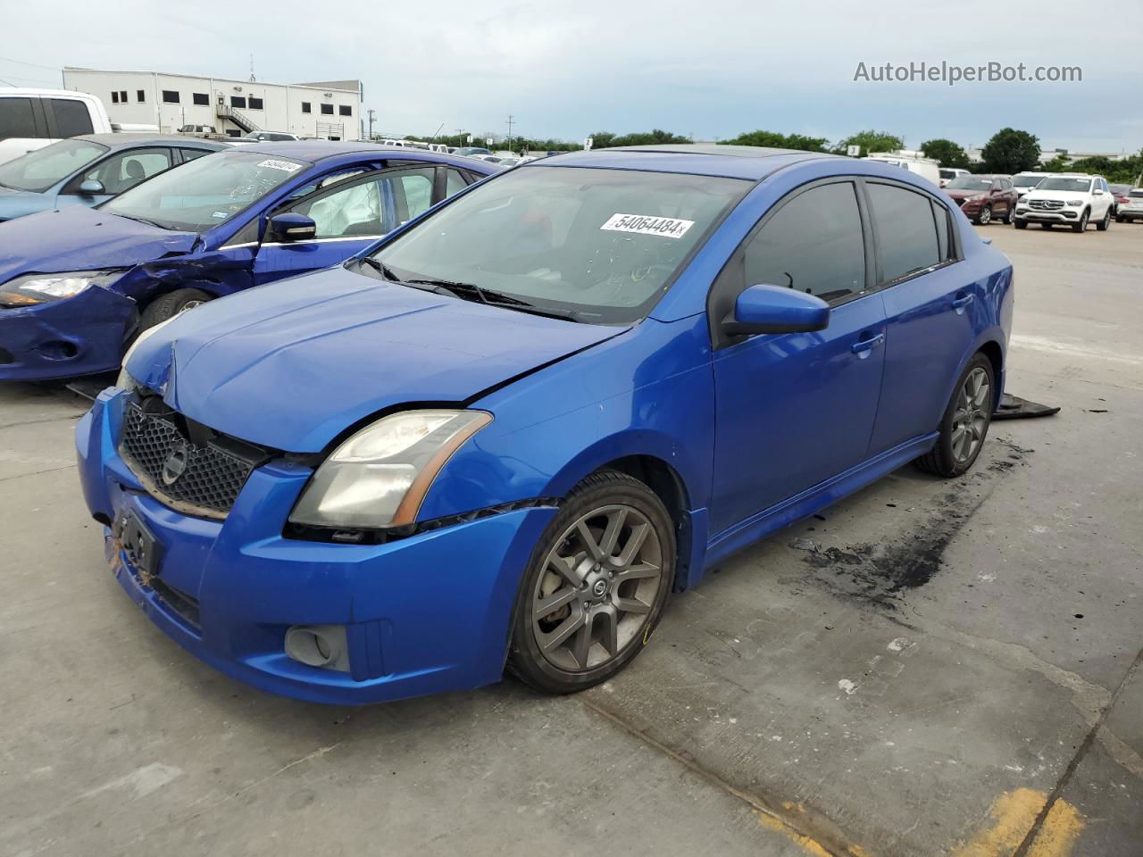 2012 Nissan Sentra Se-r Blue vin: 3N1BB6AP8CL742495