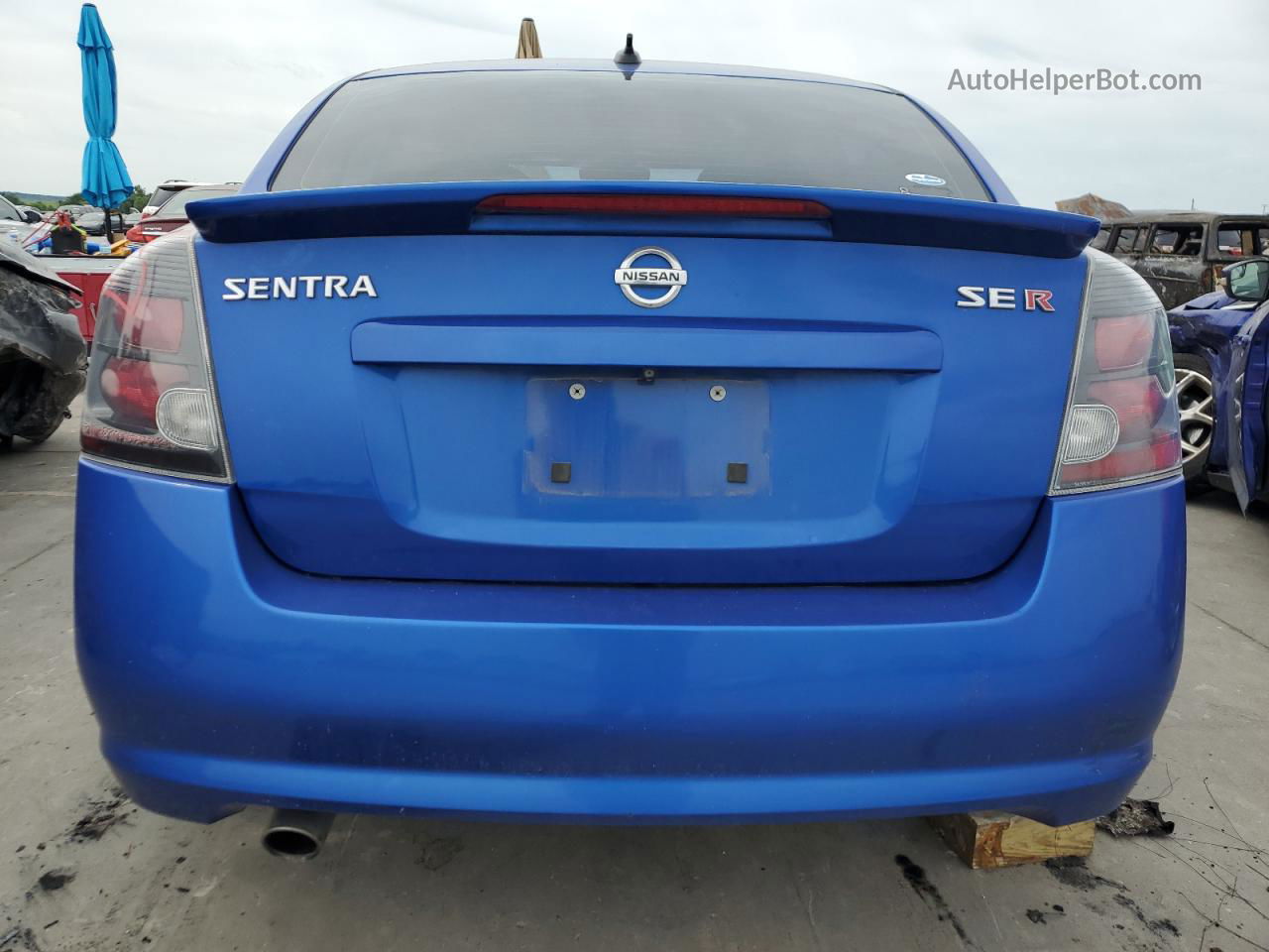 2012 Nissan Sentra Se-r Blue vin: 3N1BB6AP8CL742495