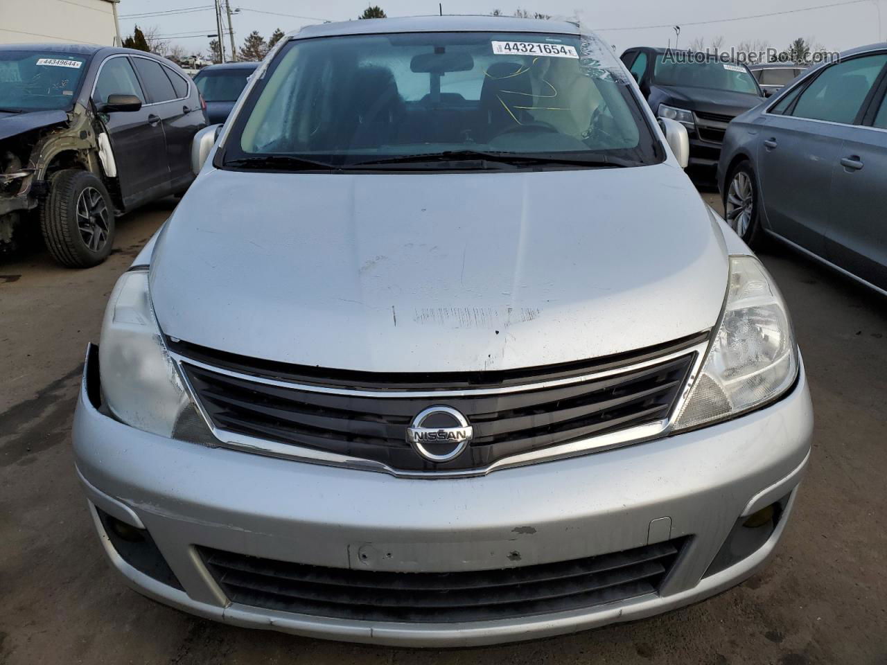 2009 Nissan Versa S Silver vin: 3N1BC11E09L441730