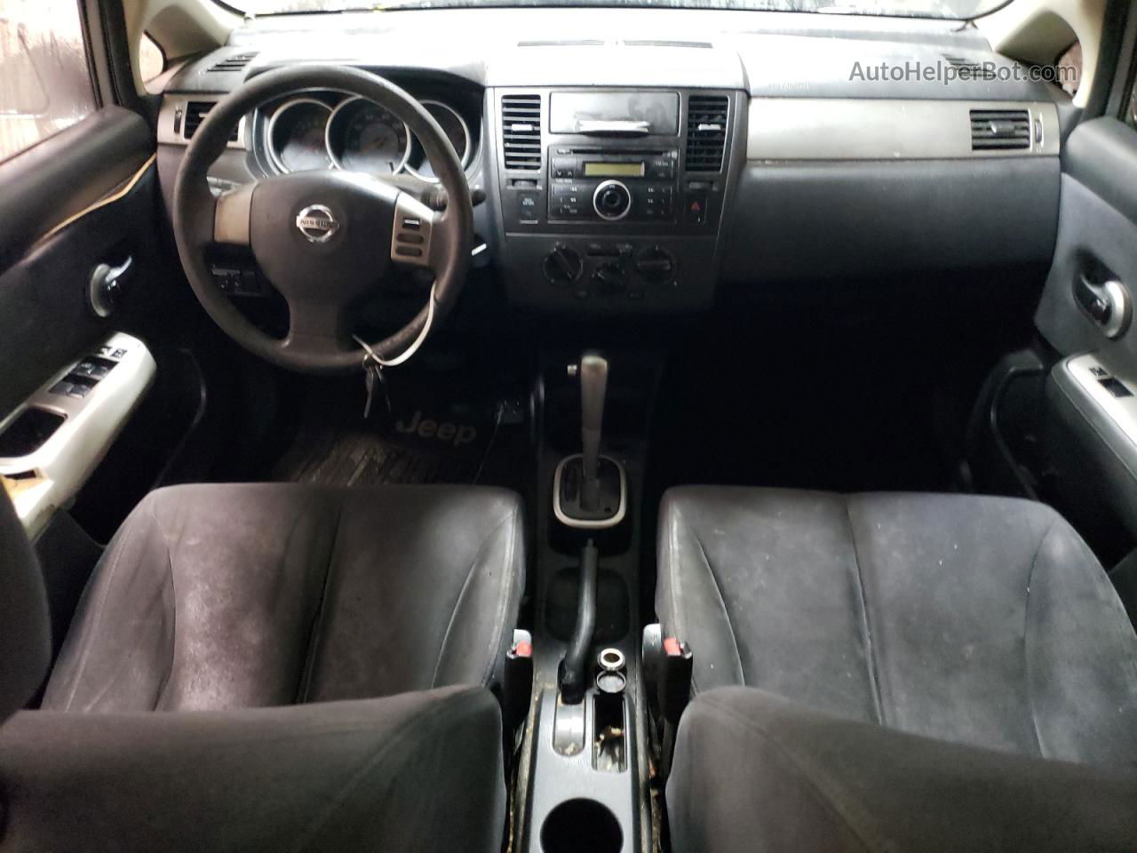 2009 Nissan Versa S Серебряный vin: 3N1BC11E09L449665