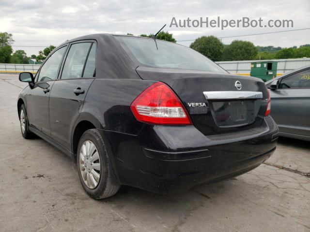 2009 Nissan Versa S Black vin: 3N1BC11E19L399083