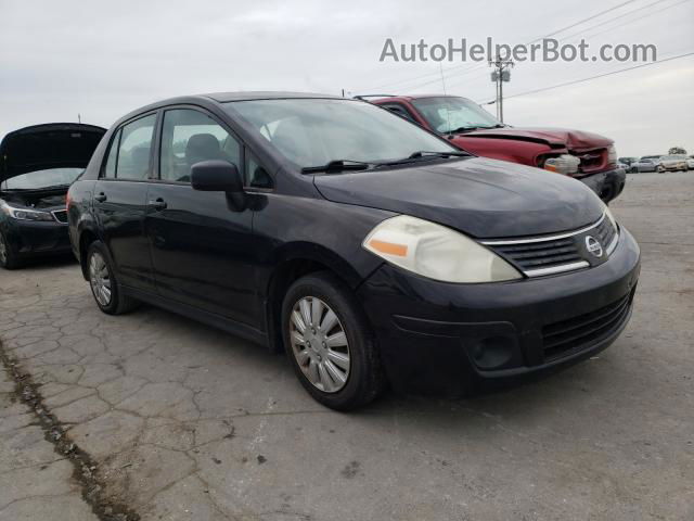 2009 Nissan Versa S Black vin: 3N1BC11E19L399083